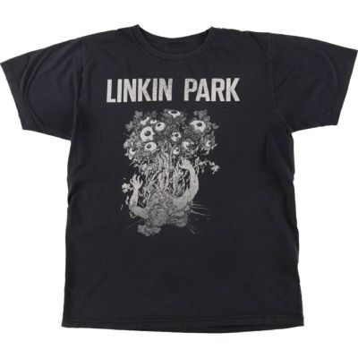 LINKIN PARKリンキン・パーク古着TシャツLバンドTロックT Hanes リンキン・パーク LINKIN PARK L バンドTシャツ ロックTシャツ