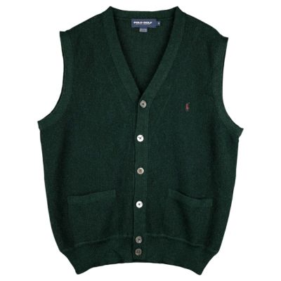 古着 ラルフローレン Ralph Lauren POLO GOLF ポロゴルフ 前開き