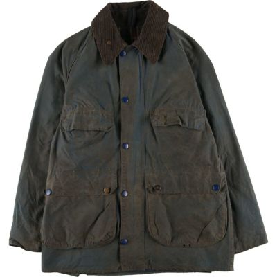 古着 80~90年代 バブアー Barbour BEDALE ビデイル 旧3ワラント ワックスコットン オイルドジャケット 英国製 メンズL相当  ヴィンテージ /eaa490419 【中古】 【241102】【K2411】 | 古着屋JAM（ジャム）