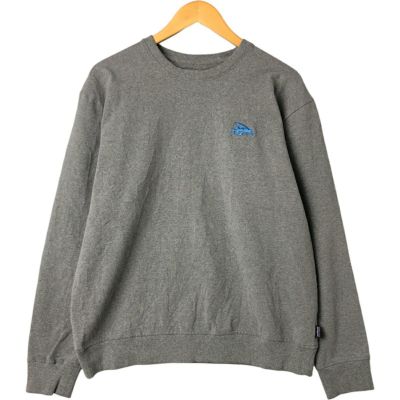 古着 パタゴニア Patagonia スモールフライングアップライザルクルースウェットシャツ 39542FA18 スウェットシャツ トレーナー メンズL相当 /eaa417951 【中古】 【250510】 【NL2503】