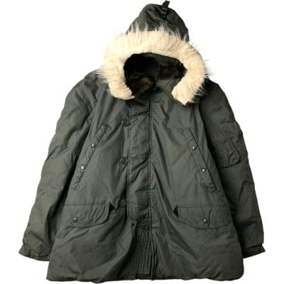 80s N-3B フライトジャケット 米軍 USA 古着 コヨーテ ヴィンテージ 米軍 N-3B フライトジャケット 6279H (L) 1968年 実物 コヨーテ 古着屋