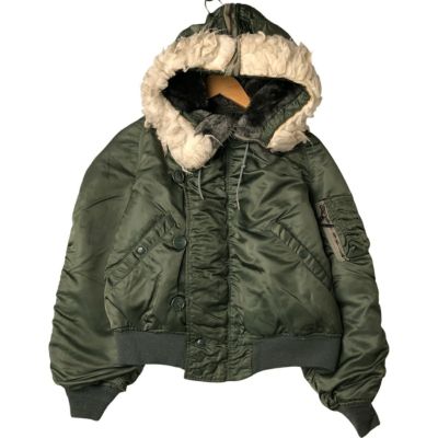 古着 70年代 米軍実品 N-2B ミリタリー フライトジャケット USA製