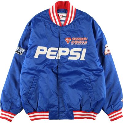 古着 HASE AUTHENTICS PEPSI ペプシ ナイロンスタジャン アワード