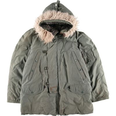 古着 96年納品 米軍実品 ベアージャケット ブラウンパイル