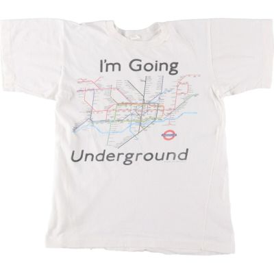 古着 リンガーTシャツ イタリア製 メンズS相当 /eaa549046