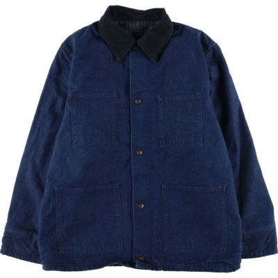 古着 90年代 ウォールズ WALLS ZERO-ZONE バットダイ デニムカバーオール メンズL相当 ヴィンテージ /eaa547828 【中古】 【250511】