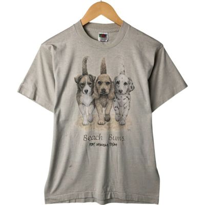 古着　フルーツオブザルーム　犬柄スウェット USA製 楽天市場】アニマル（ブランドフルーツオブザルーム