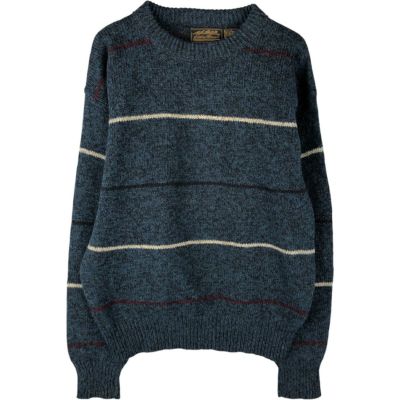 古着 80～90年代 エディーバウアー Eddie Bauer 黒タグ ウールニット