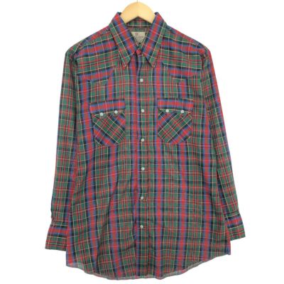 古着 ビッグサイズ 70年代 ELY CATTLEMAN ストライプ柄 半袖