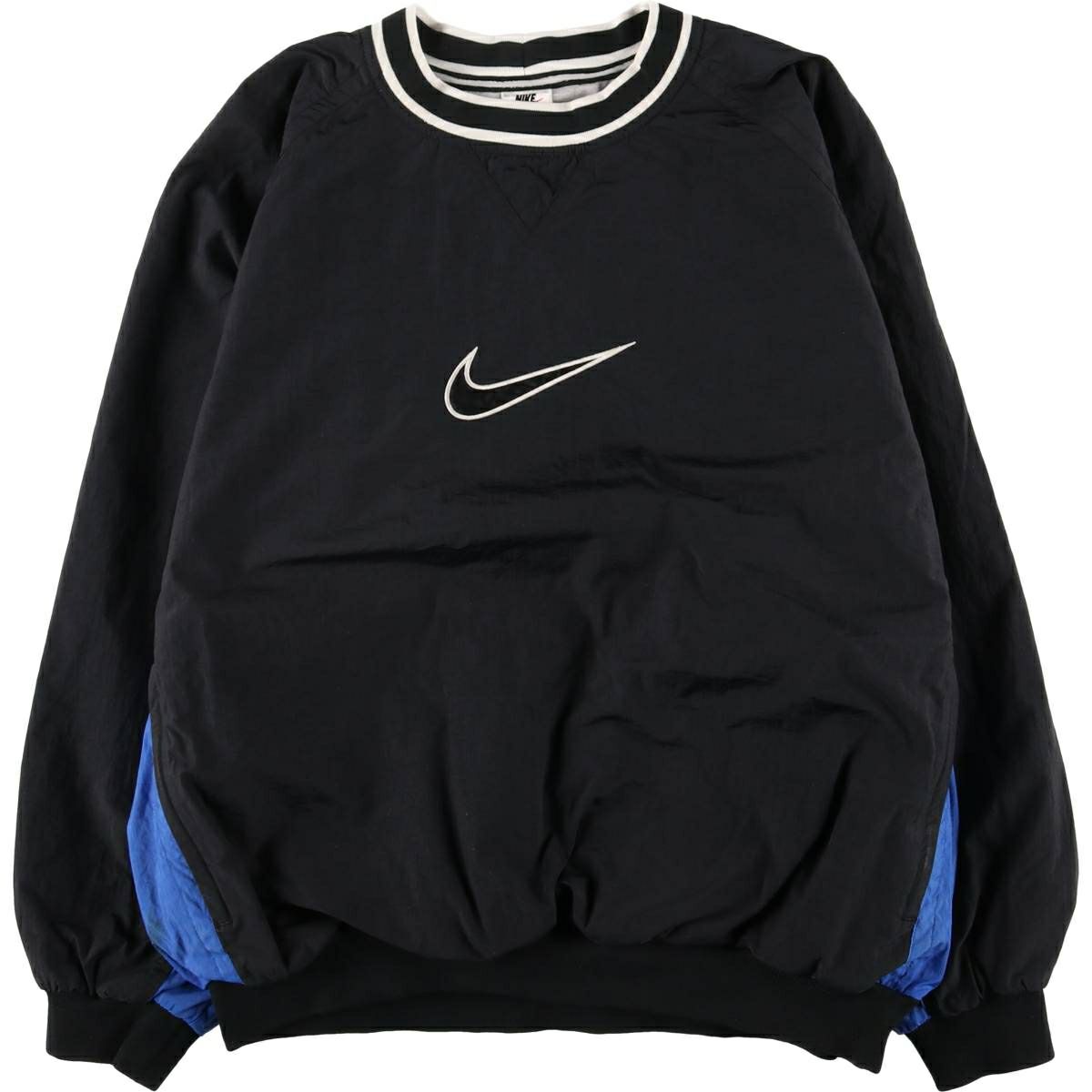 ナイキゴルフオーバージャケット刺繍ロゴ入り ナイロンスエット XL