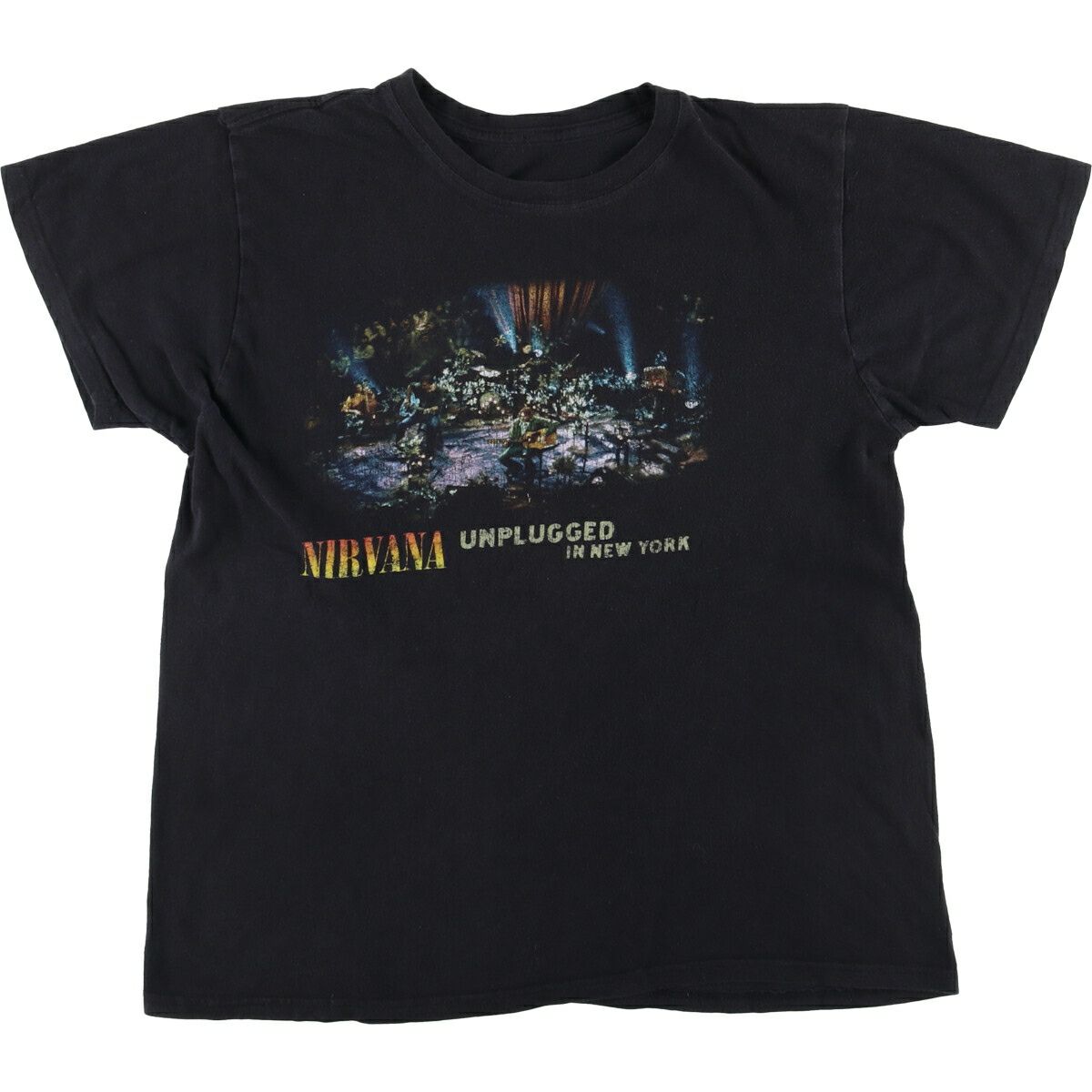 古着 NIRVANA ニルヴァーナ バンドTシャツ バンT メンズM相当  