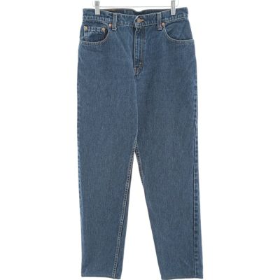 古着 90年代 リーバイス Levis 551 RELAXED FIT TAPERED LEG テーパードデニムパンツ USA製 レディースL(w30)相当 ヴィンテージ /eaa417472 【中古】 【250512】 【Elulu/エルル】