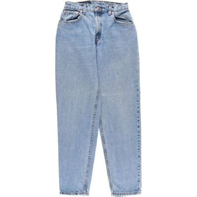 古着 90年代 リーバイス Levis 551 RELAXED FIT TAPERED LEG テーパードデニムパンツ USA製 レディースM(w26)相当 ヴィンテージ /eaa511741 【中古】 【250512】 【Elulu/エルル】