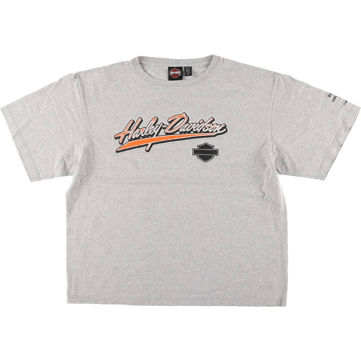 古着 ハーレーダビッドソン Harley-Davidson モーターサイクル バイクT  