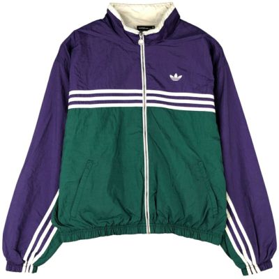 古着 80～90年代 アディダス adidas ナイロンジャケット メンズM相当