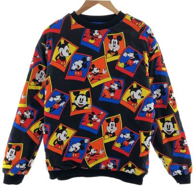 古着 MICKEY MOUSE ミッキーマウス 中綿入り リバーシブル