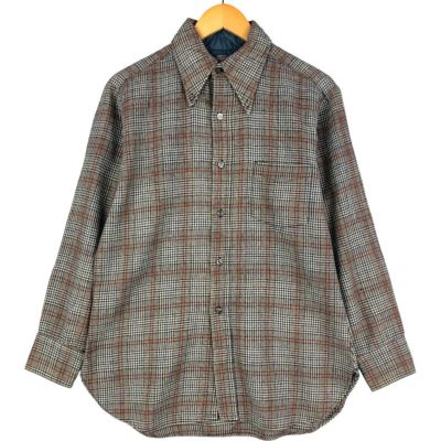 70's/ペンドルトン/USA製/ウールチェック/ボードシャツ 古着 70年代 ペンドルトン PENDLETON ボードシャツ チェック柄 ウール