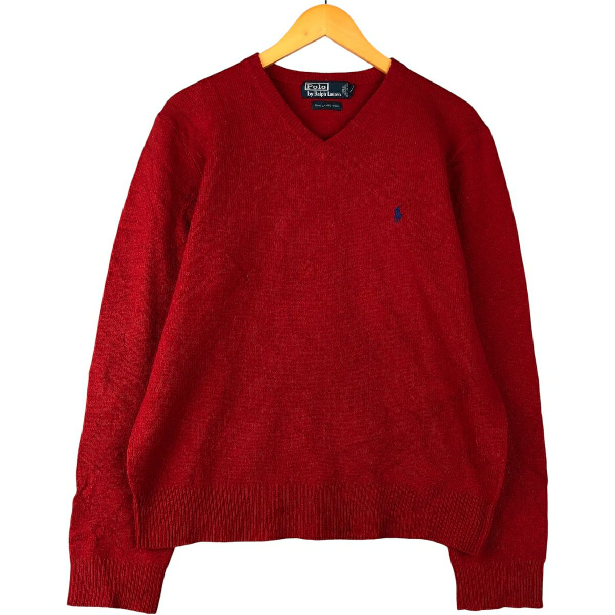 古着 ラルフローレン Ralph Lauren POLO by Ralph Lauren Vネック