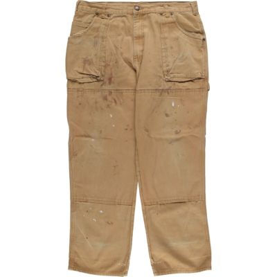 古着 ディッキーズ Dickies ダブルニー ダックペインターパンツ