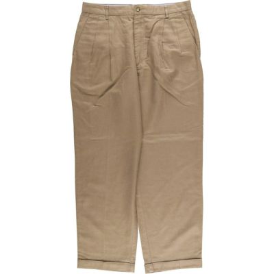 古着 リズクレイボーン Liz Claiborne claiborne ツータック コットン