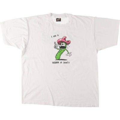 古着 90年代 フルーツオブザルーム FRUIT OF THE LOOM BEST プリントTシャツ USA製 メンズXL相当 ヴィンテージ /eaa549691 【中古】 【250514】