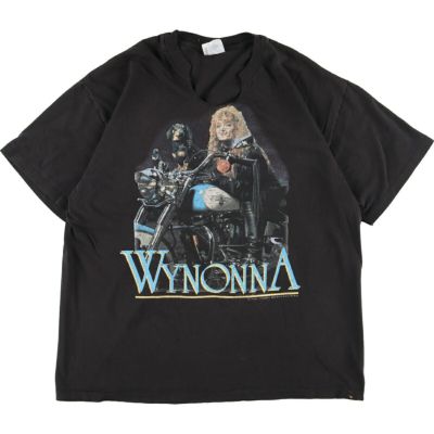 古着 90年代 ヘインズ Hanes WYNONNA ワイノナジャッド 両面 ...