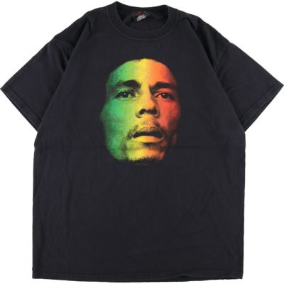 古着 ボブマーリー BOB MARLEY JAMAICA 両面プリント バンドTシャツ