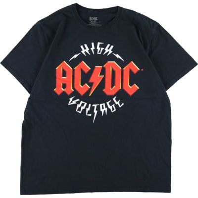 古着 AC/DC エーシーディーシー バンドTシャツ バンT メンズL