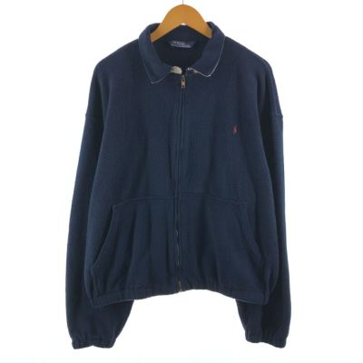 古着 90年代 ラルフローレン Ralph Lauren POLO by Ralph Lauren スイングトップタイプ フリースジャケット USA製  メンズXXL相当 ヴィンテージ /eaa389330 【中古】 【241227】 【GR-SNS】 | 古着屋JAM（ジャム）