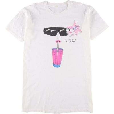 80年代 スクリーンスターズ SCREEN STARS プリントTシャツ レディースXXL ヴィンテージ /eaa156638 【210503】