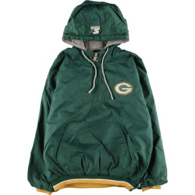 古着 90年代 スターター Starter NFL GREEN BAY PACKERS グリーンベイパッカーズ 中綿アノラックパーカー パファー ジャケット メンズM相当 ヴィンテージ /eaa447369 【中古】 【241113】 | 古着屋JAM（ジャム）