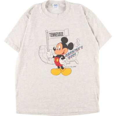DISNEY ORIGINALS MICKEY MOUSE ミッキーマウス キャラクタープリントTシャツ メンズS /eaa349746プリント生産国