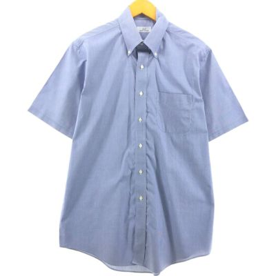 古着 ブルックスブラザーズ Brooks Brothers 346 千鳥格子柄 長袖 ボタンダウンシャツ メンズM相当 /eaa549709 【中古】 【250516】