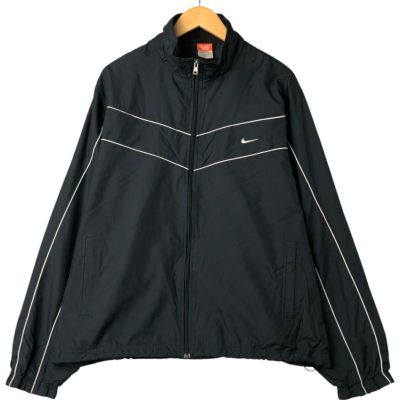 古着 ナイキ NIKE センターロゴ スウェットプルオーバーパーカー