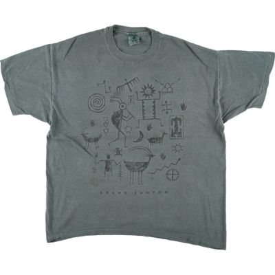 古着 90年代 アンビル Anvil CANDA CANYON プリントTシャツ USA製 メンズXL ヴィンテージ /eaa450522 【中古】 【240528】 【SS2409_30%】