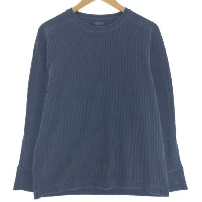 古着 90年代～ トミーヒルフィガー TOMMY HILFIGER リブ編み ロングTシャツ ロンT メンズL相当 ヴィンテージ /eaa500271 【中古】 【241115】 ss2503_30