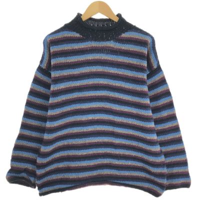 古着 Albion ハイネック チアリーダーセーター USA製 レディース