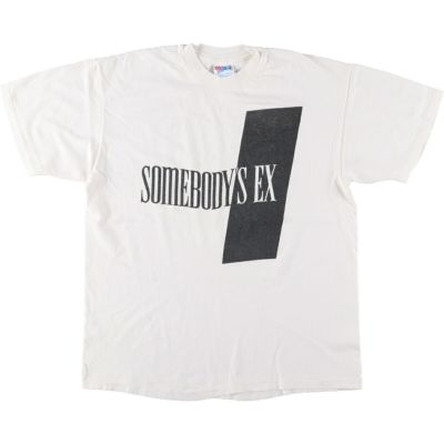 古着 90年代 ヘインズ Hanes BEEFY-T プリントTシャツ USA製 メンズL相当 ヴィンテージ /eaa548834 【中古】 【250516】