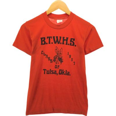 古着 プリントTシャツ レディースS相当 ヴィンテージ /eaa549052