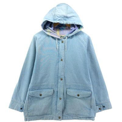 古着 80年代 エルエルビーン L.L.Bean デニムパーカー レディースM相当 ヴィンテージ /eaa547447 【中古】 【250516】 【ADEL/アデル】 【SS2509_30】