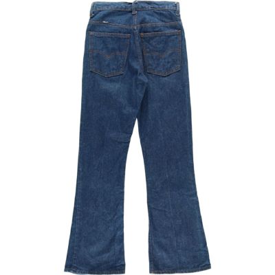 古着 濃紺 80年代 リーバイス Levi's 646 ベルボトムデニムパンツ