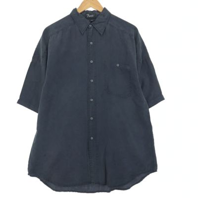 古着 FONTE 半袖 シルクシャツ メンズL /eaa452703 【中古】 【240530】 【SS2506_50】