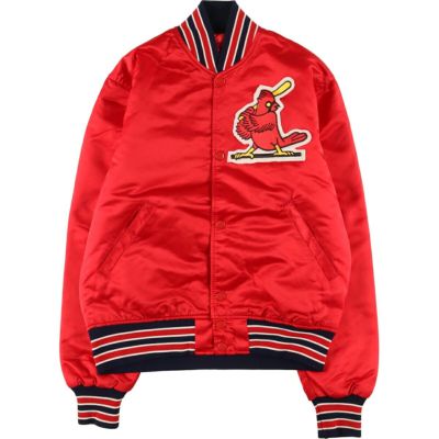 古着 80年代 スターター Starter MLB ST. LOUIS CARDINALS セントルイスカージナルス ナイロンスタジャン アワード ジャケット バーシティジャケット USA製 メンズS相当 ヴィンテージ /eaa447894 【中古】 【241115】 | 古着屋JAM（ジャム）