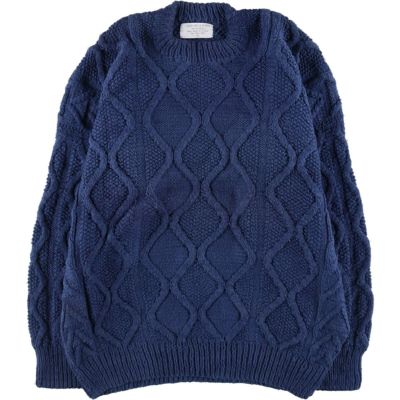 古着 レッドヘッド RED HEAD ヘンリーネック コットンニットセーター