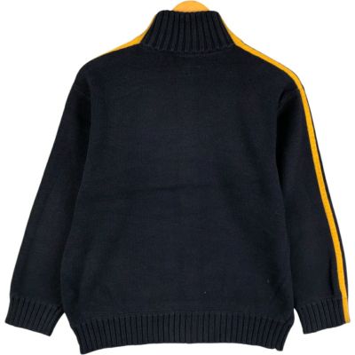 3488【希少・ヴィンテージ】ラルフローレン 肉厚ウール ドライバーズニット POLO RALPH LAUREN SPORT ラルフローレン フルジップ コットンニット