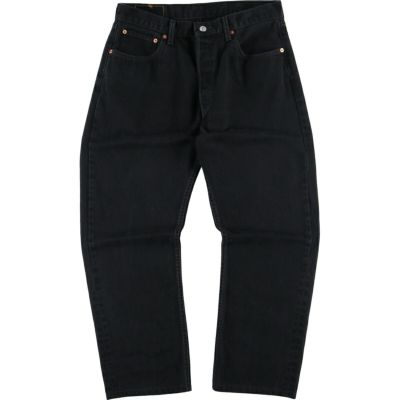 古着 リーバイス Levi's 517 SLIM FIT BOOT CUT ブラックデニム ブーツ ...