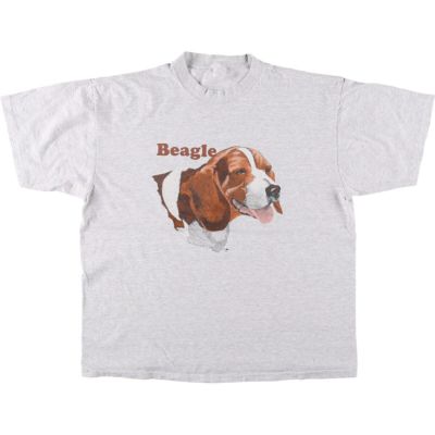 古着 90年代 BEAGLE ビーグル 犬柄 アニマルTシャツ メンズXL相当 ヴィンテージ /eaa548763 【中古】 【250517】
