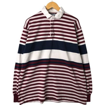 LANDS'END - L☆古着 ランズエンド 長袖 ブランド ラガー シャツ