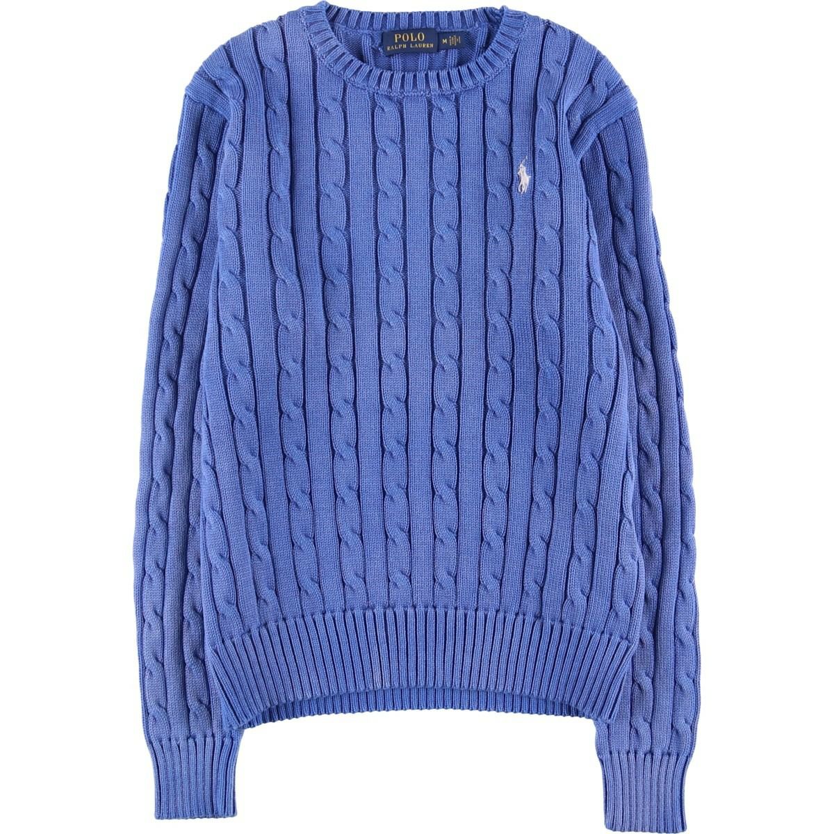 古着 ラルフローレン Ralph Lauren POLO RALPH LAUREN ケーブル編み