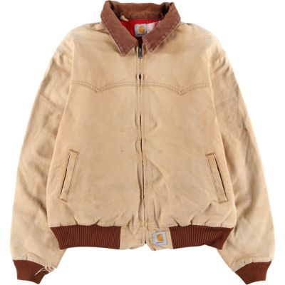 古着 カーハート Carhartt サンタフェジャケット 中綿入り ダック